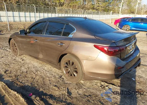 2015 Infiniti Q50 Premium from USA, damaged, VIN JN1BV7AP4FM353800